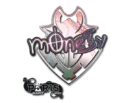 Naklejka | m0NESY (holograficzna) | Paryż 2023 skin