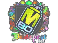 Sticker | M80 (Holo) | Budapest 2025