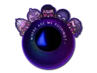 Naklejka | Magiczna kula raszowania (soczewkowa) skin