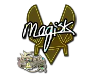 Naklejka | Magisk (brokatowa, mistrz) | Paryż 2023 skin