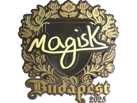 Sticker | Magisk (Gold) | Budapest 2025 skin