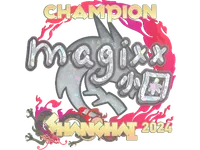 Sticker | magixx (Glitter, Champion) | Shanghai 2024