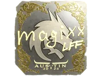 Sticker | magixx (Gold) | Austin 2025