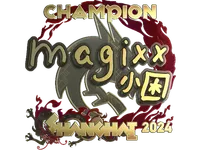 Sticker | magixx (Gold, Champion) | Shanghai 2024