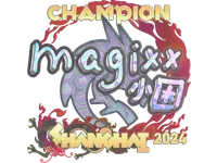 Sticker | magixx (Holo, Champion) | Shanghai 2024