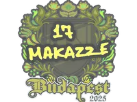 Sticker | makazze | Budapest 2025 skin