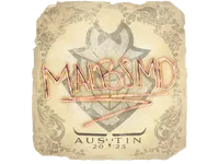 Sticker | malbsMd | Austin 2025
