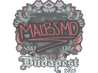 Sticker | malbsMd | Budapest 2025 skin