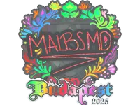 Sticker | malbsMd (Holo) | Budapest 2025