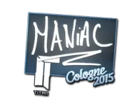 Sticker | Maniac | Cologne 2015 skin