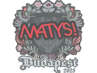 印花 | MATYS | 2025年布达佩斯锦标赛 skin