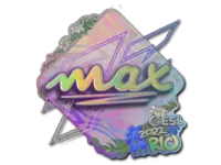 Naklejka | max (holograficzna) | Rio 2022 skin