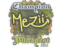 印花 | mezii (Champion) | Budapest 2025 skin
