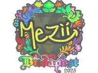 印花 | mezii（全息）| 2025年布达佩斯锦标赛 skin