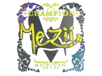 Sticker | mezii (Holo, Champion) | Austin 2025