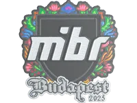Наклейка | MIBR (вышитая) | Будапешт-2025 skin