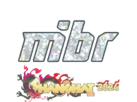 Sticker | MIBR (Glitter) | Shanghai 2024