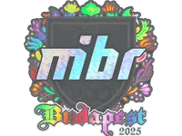 Sticker | MIBR (Holo) | Budapest 2025 skin