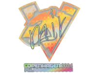 Naklejka | mir (holograficzna) | Kopenhaga 2024 skin