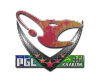 Naklejka | mousesports (hologramowa) | Kraków 2017 skin