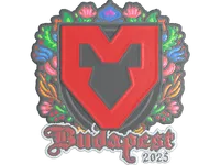 Sticker | MOUZ (Embroidered) | Budapest 2025 skin