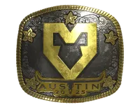 Sticker | MOUZ (Gold) | Austin 2025
