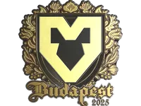 Sticker | MOUZ (Gold) | Budapest 2025