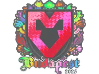 Sticker | MOUZ (Holo) | Budapest 2025