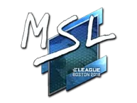 Naklejka | MSL (foliowana) | Boston 2018 skin