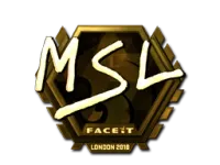Sticker | MSL (Gold) | London 2018