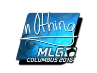 Autocolante | n0thing (Foil) | MLG Columbus 2016 skin