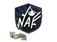 Naklejka | NAF (brokatowa) | Paryż 2023 skin