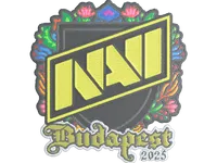 Sticker | Natus Vincere (Embroidered) | Budapest 2025