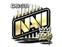 Naklejka | Natus Vincere (złota) | RMR 2020 skin