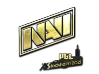 Sticker | Natus Vincere (Gold) | Stockholm 2021