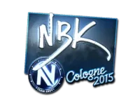 Pegatina | NBK- (reflectante) | Colonia 2015 skin