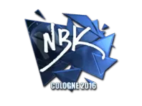 Sticker | NBK- (Foil) | Cologne 2016