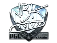 Naklejka | NBK- (foliowana) | Kraków 2017 skin