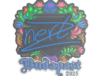 Sticker | NertZ (Embroidered) | Budapest 2025 skin
