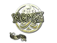 Sticker | NertZ (Gold) | Paris 2023