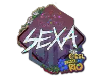 Autocolante | nexa (Glitter) | Rio 2022 skin