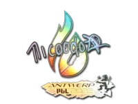Autocolante | nicoodoz (Holo) | Antuérpia 2022 skin