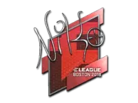 Sticker | NiKo | Boston 2018 skin