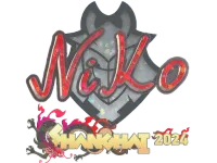 Naklejka | NiKo (Glitter) | Shanghai 2024 skin