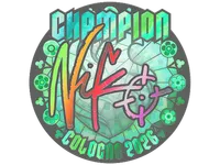 Sticker | NiKo (Holo, Champion) | Cologne 2026 skin