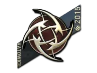 Naklejka | Ninjas in Pyjamas (foliowana) | Katowice 2015 skin