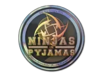 Naklejka | Ninjas in Pyjamas (hologramowa) | Kolonia 2014 skin