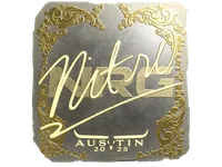 Naklejka | nitr0 (Gold) | Austin 2025 skin