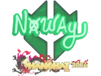 Sticker | noway | Shanghai 2024