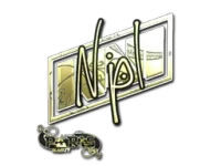 Naklejka | npl (złota) | Paryż 2023 skin